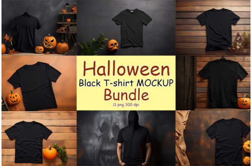 Halloween-Mockup-Playera-negra