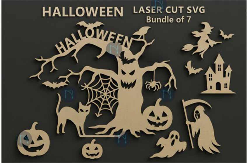Halloween-figuras-corte-laser