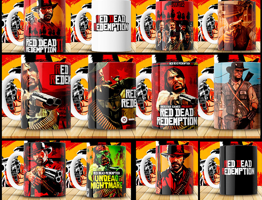 RED-DEAD-REDEMPTION-TAZAS-plantillas