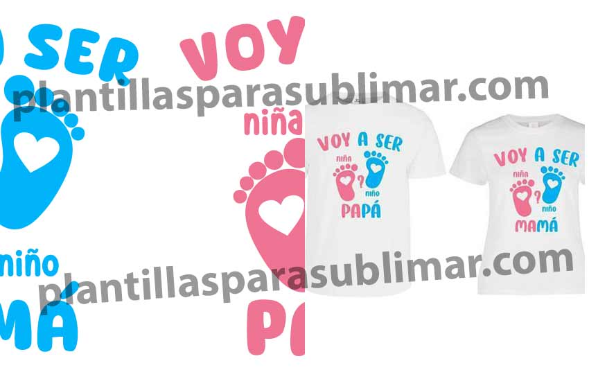 Revelacion-de-sexo-Voy-hacer-mama-papa-vector-pdf