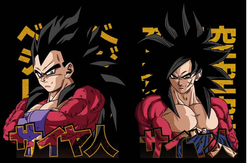 Vegeta_ssj4-SSJ4-Goku-vector-pdf