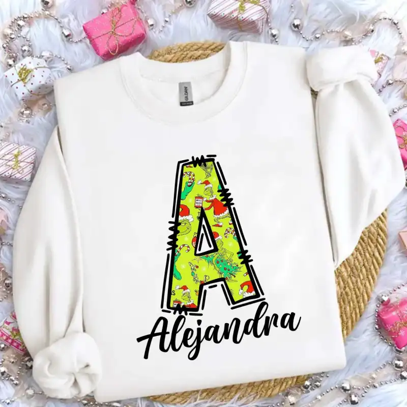 ALFABETO GRINCH PNG Abecedario