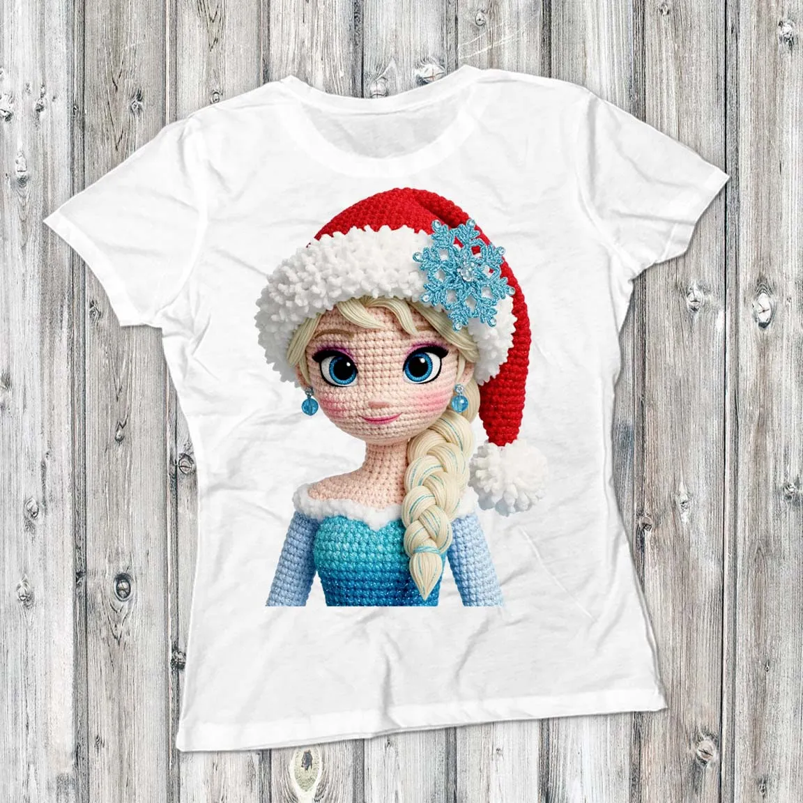 Anna Elsa Navidad Tejido chrochet Navidad png