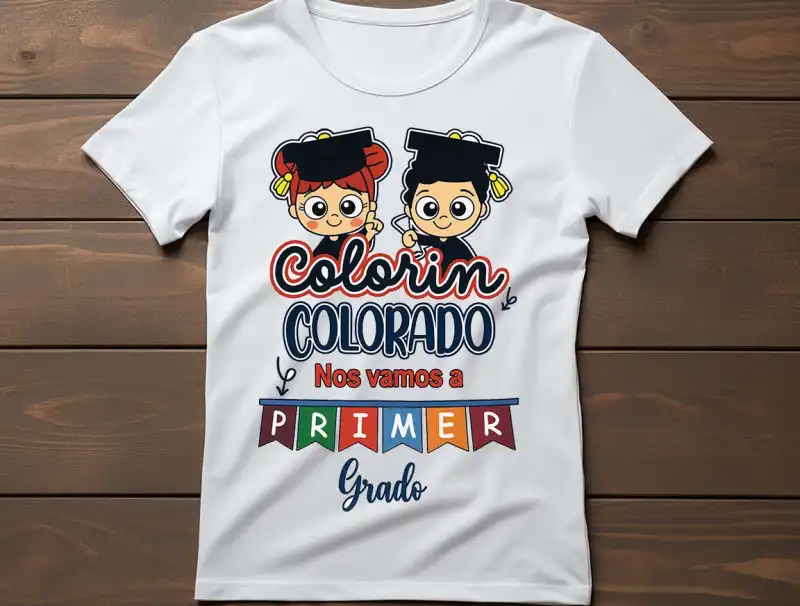 Colorin Coloreado nos vamos a primer grado PNG sublimar