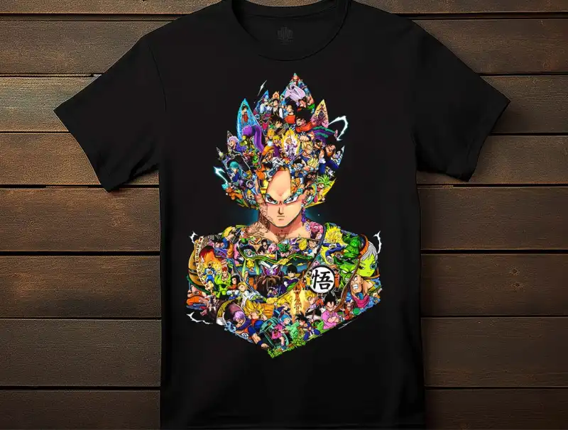 goku collage semitonos dtf png