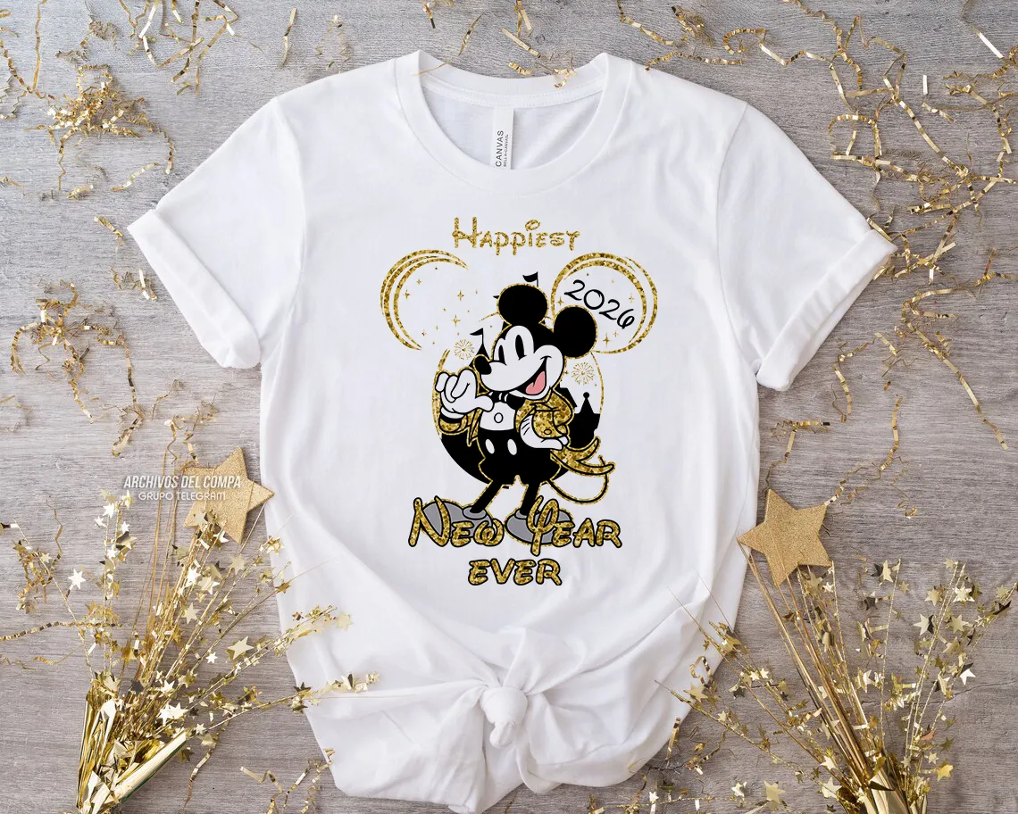 Mickey y minnie New year 2 diseños