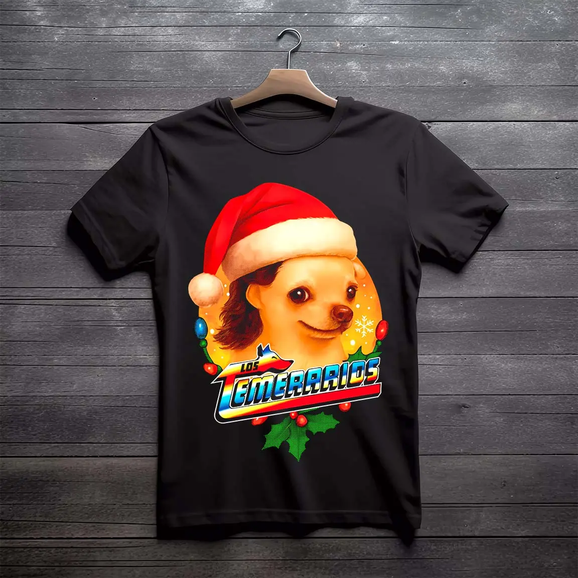 Perrito Navideño Los temerarios Semitonos DTF