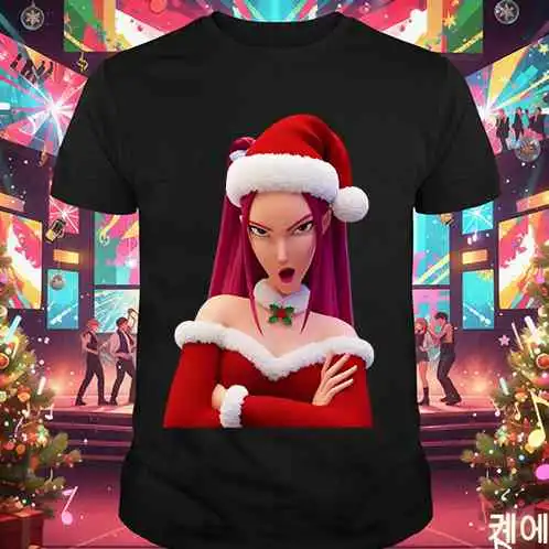60 PLAYERAS K-POP DEMON HUNTER NAVIDAD