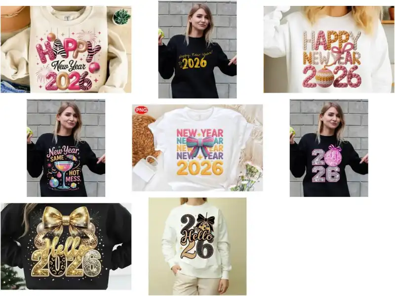 19 plantillas año nuevo happy new year 2026