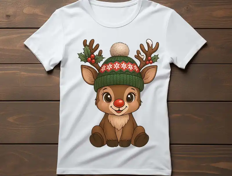 2 Renos Gorro Navidad para hombre y mujer png Sublimar