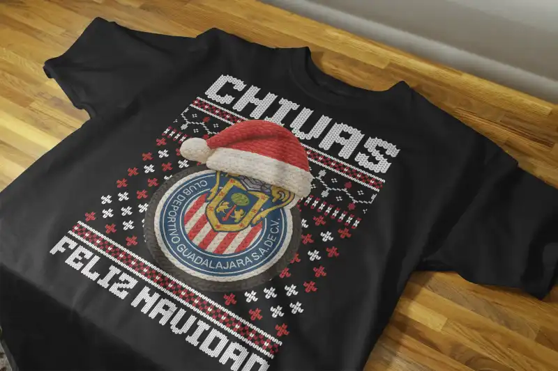 America Chivas Ugly Navideño DTF PNG Sweater