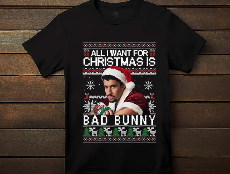 bad bunny navideño ugly Adele 2 diseños DTF