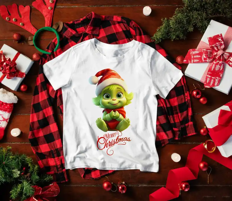 Caricaturas infantiles navideños 10 personajes texto editable