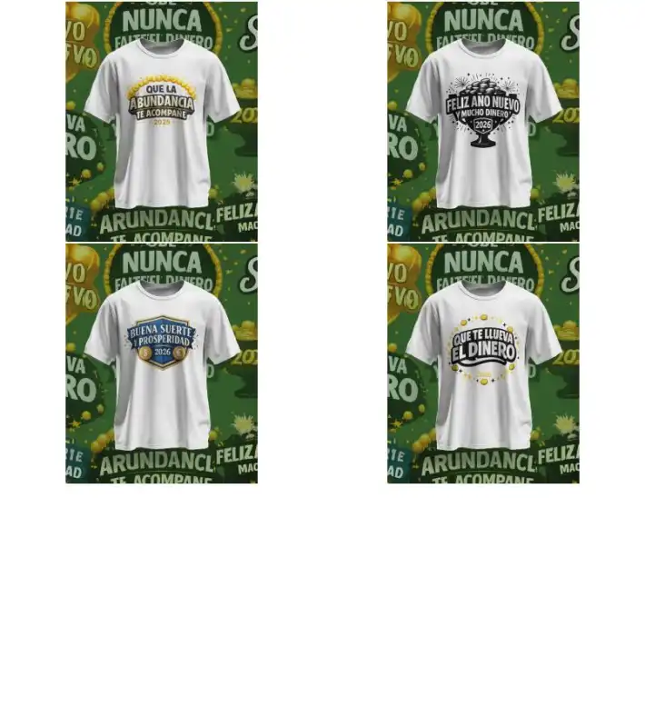 10 frases año nuevo sublimación dtf png