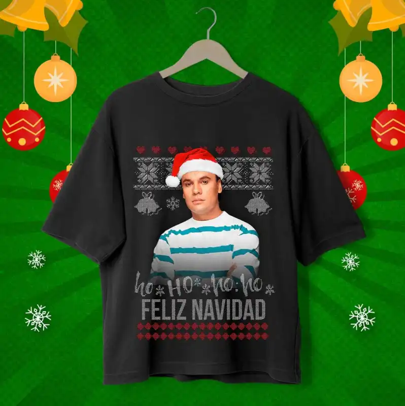 Juan Gabriel Nodal Navideño UGLY Sueter DTF