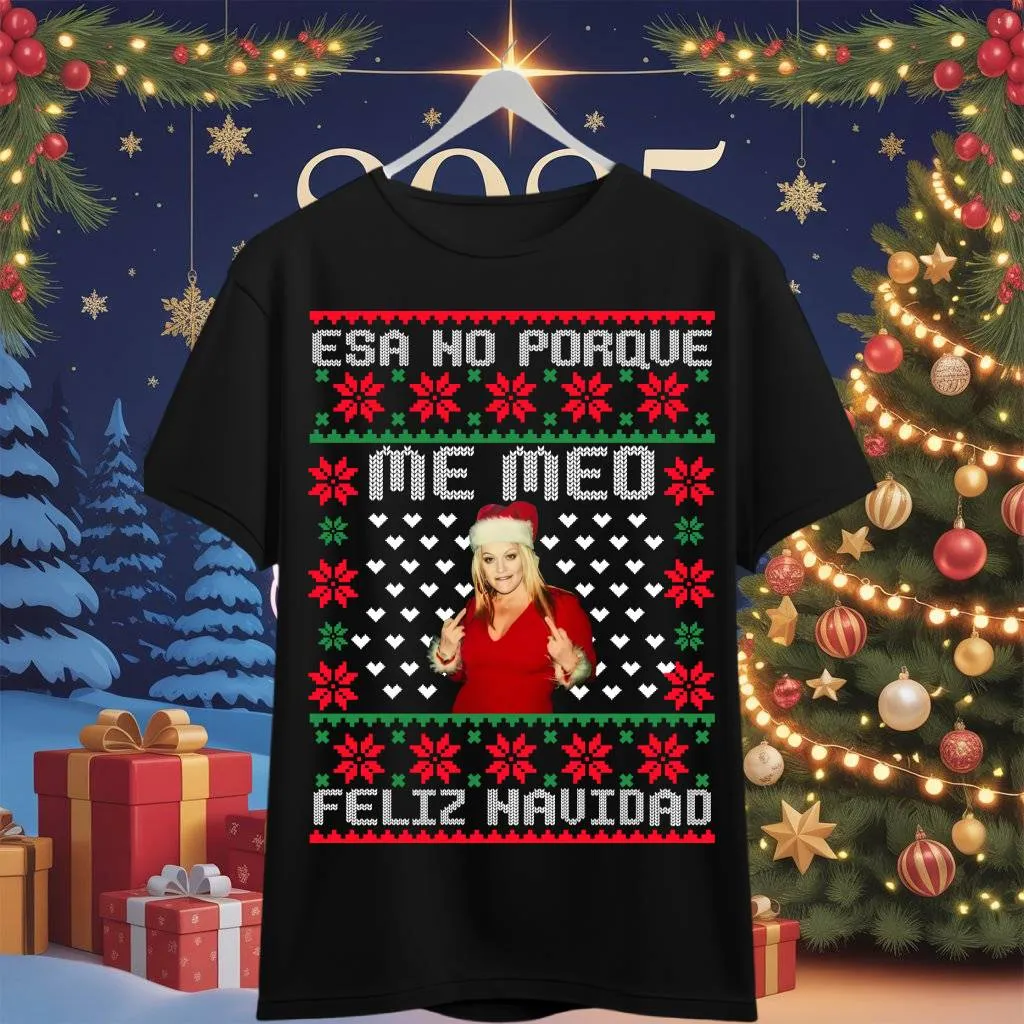 2 diseños Jenni Rivera Navidad sueter navidad DTF