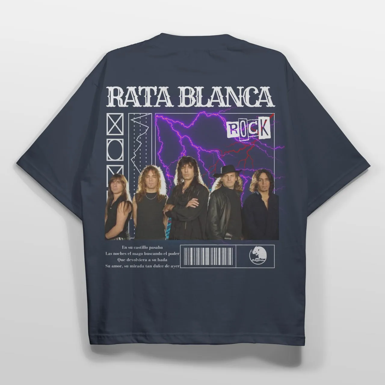 Rata Blanca Hombres G rock DTF playeras