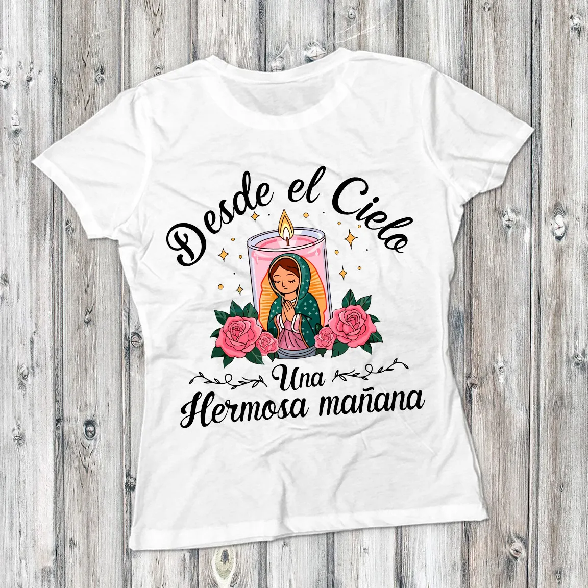 Desde el cielo una hermosa mañana Virgen PNG