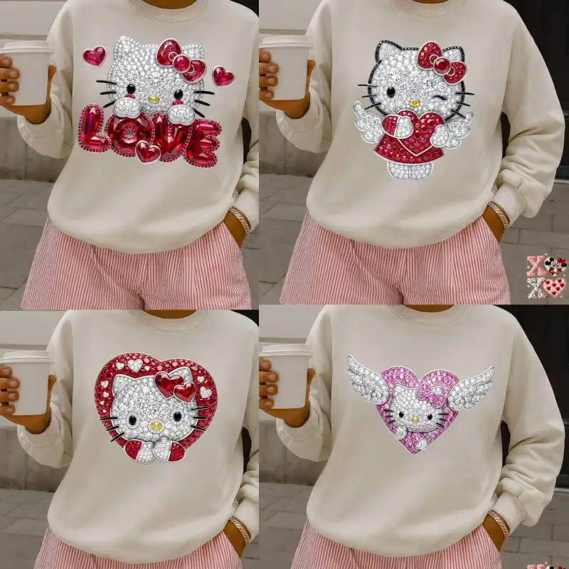 24 plantillas pedreria san valentin personajes caricaturas