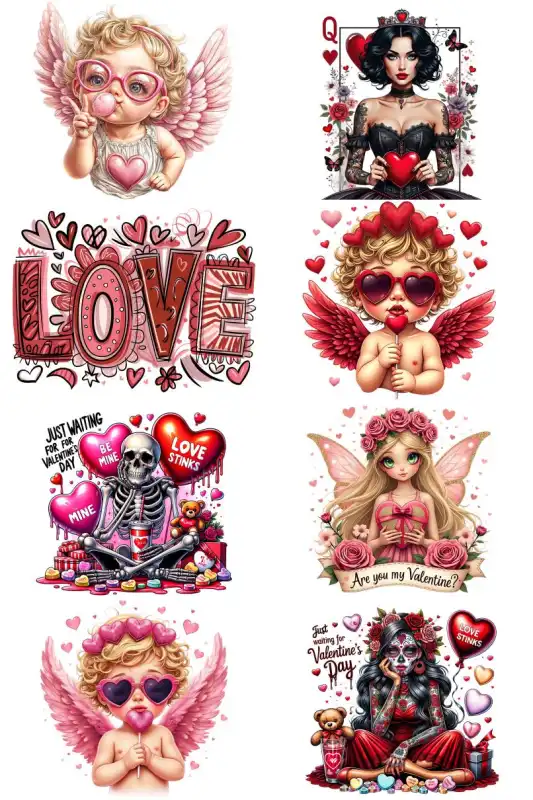 clipart san valentin png ángeles alas demonios 39 diseños