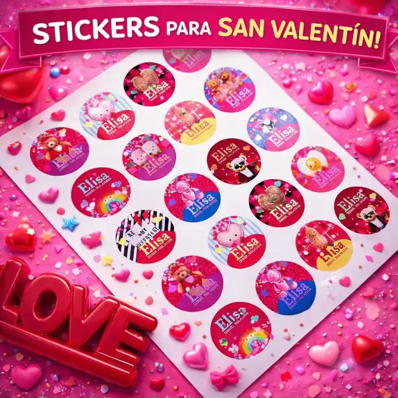 GRATIS San Valentín - Stickers PNG