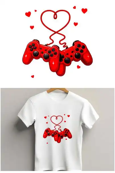 Gamer-Valentines-Day Control play sation