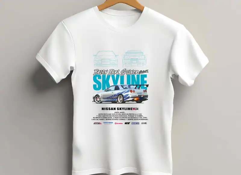 skyline brian spilner sublimacion playera