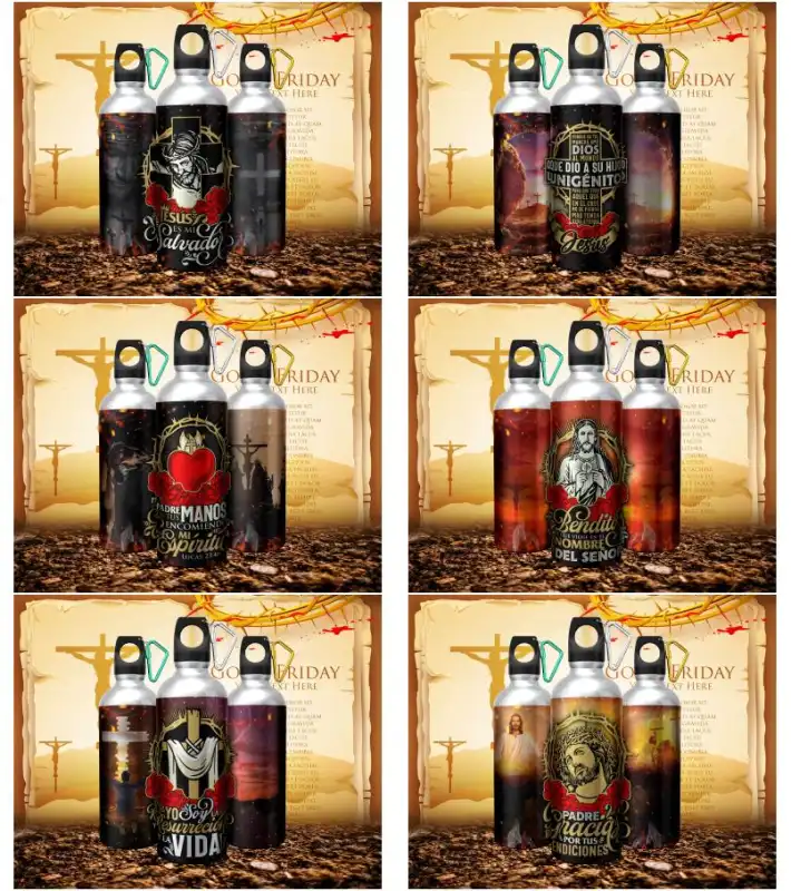 Vasos Tumbler Toma Todo Cristo Semana santa sublimacion