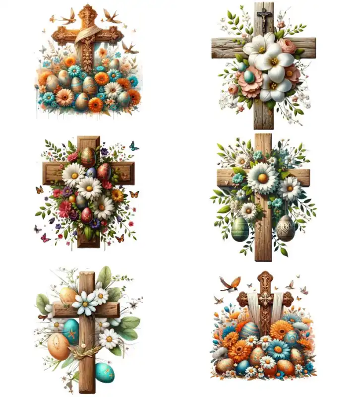 Cruz PASCUA Diseños Semana Santa 12 imagenes png GRATIS