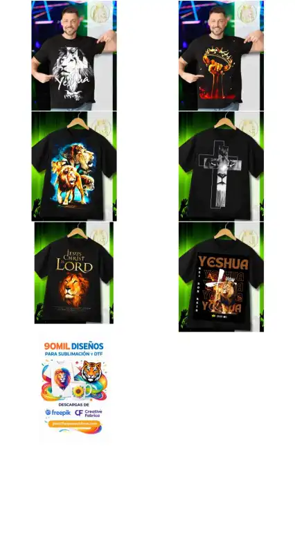 24 diseños cristianos DTF Jesus cristo semana santa