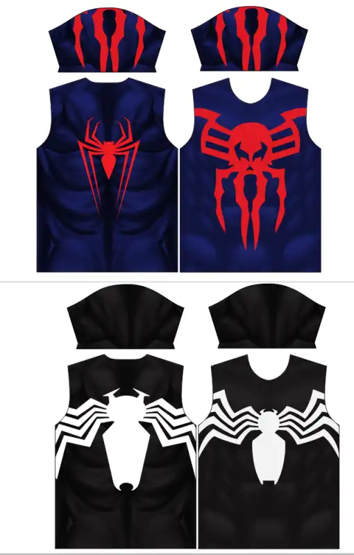 Playera Venom PLAYERA CASACA vector