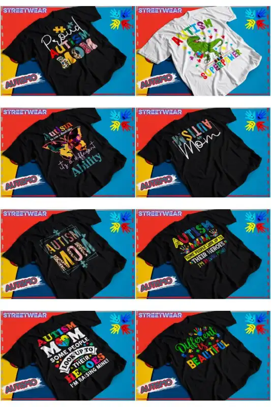 vectores autismo dtf sublimacion corte