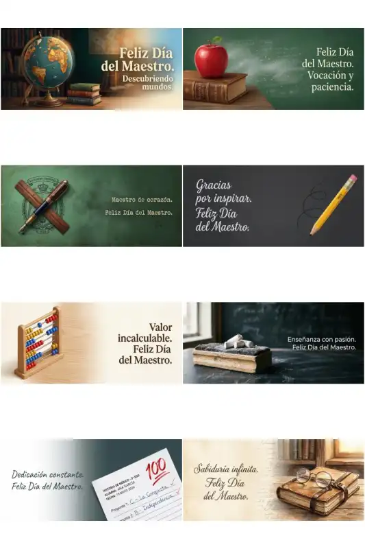 Dia del maestro 12 plantillas con frase para tazas profesor