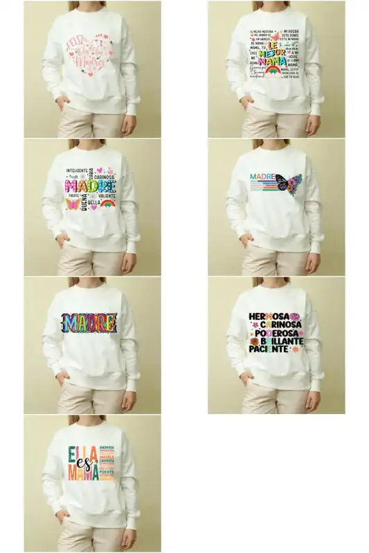 Frases mama 8 plantillas vectores png sublimacion corte