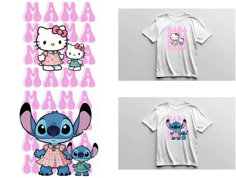 Kitty Stitch Mama 2 plantillas GRATIS