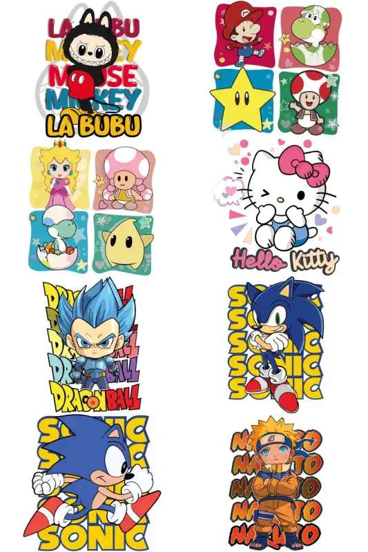 Coleccion 165 vectores plantillas dia del niño caricaturas personajes