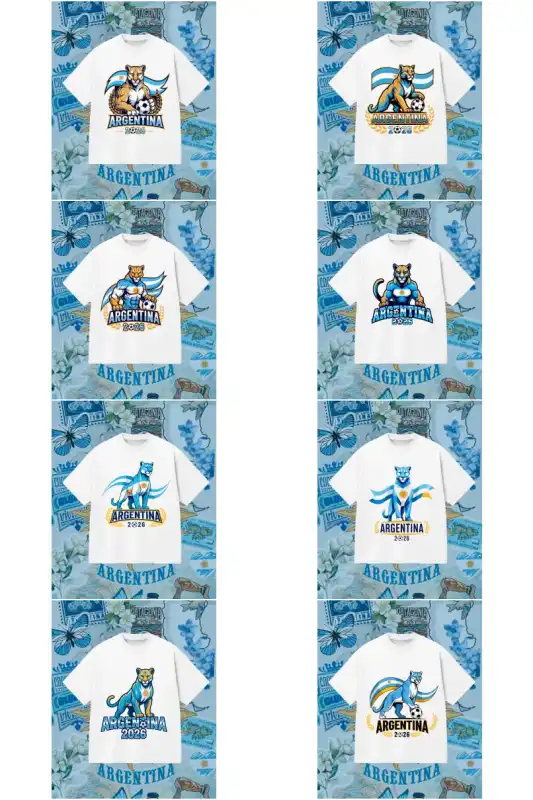 Argentina - Mundial 2026 13 diseños plantillas png