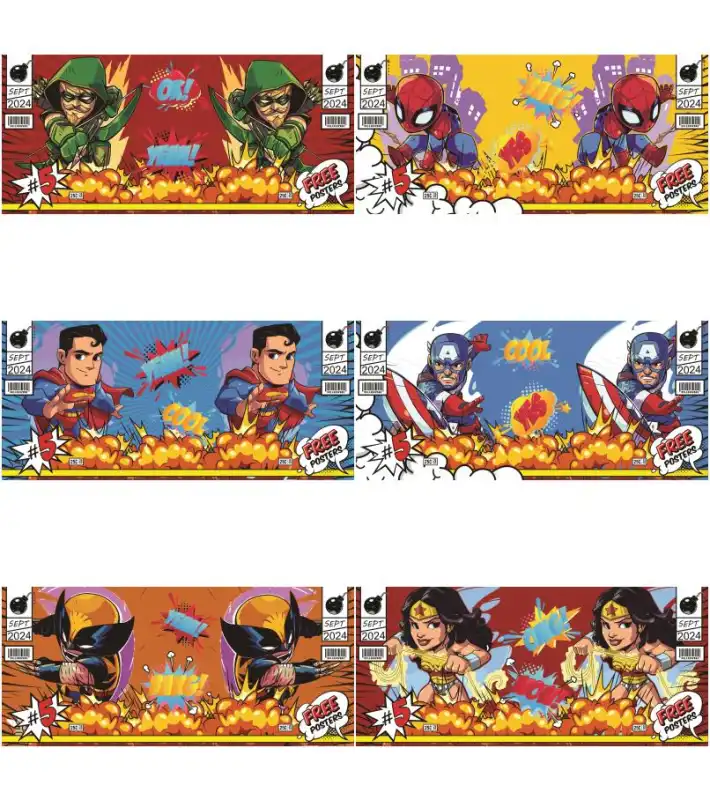 SUPER HEROES TAZAS 10 plantillas editables tazas marvel