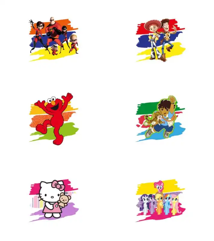 DISEÑOS ANIMADOS INFANTILES - GRATIS 13 plantillas png