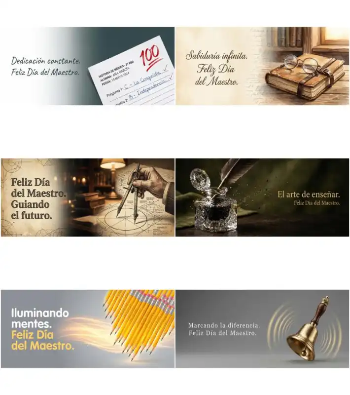 Mensajes frases dia del maestro  12 plantillas tazas sublimar