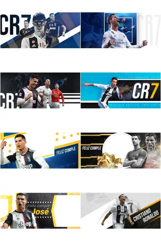 CR7 CRISTIANO RONALDO - Futbol TAZAS 15 plantillas tazas