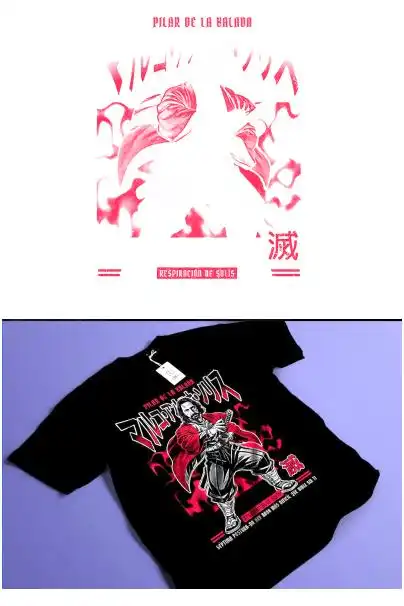 Buki Kimetsu dtf playera parodia png