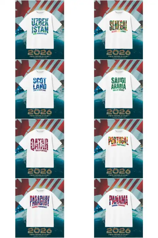 MUNDIAL 2026 MEXICO Selecciones 44 diseños png GRATIS