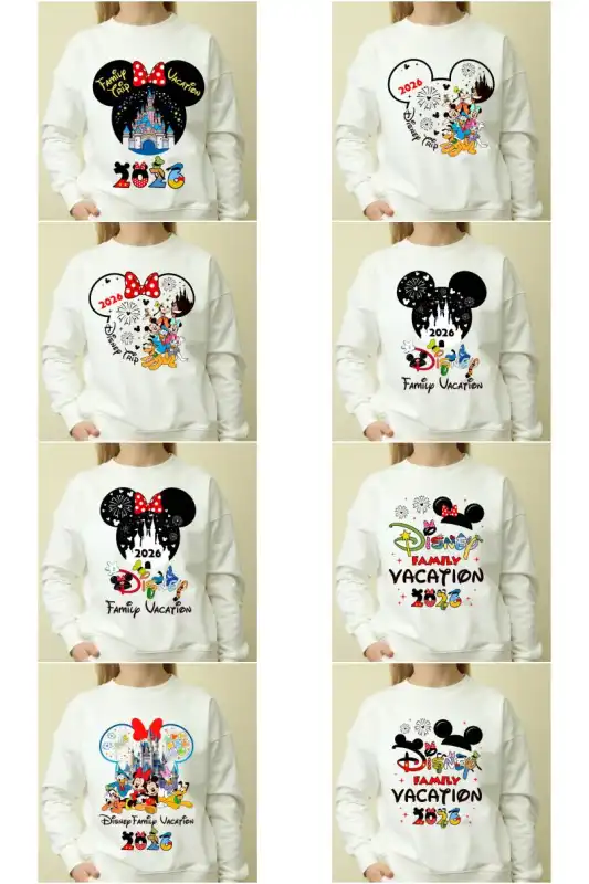 Disney vacaciones 2026 mickey y sus amigos 45 diseños png coleccion