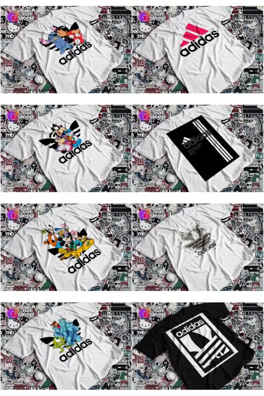 colección 170 vectores ADIDAS  logos personajes  PDF PNG SVG