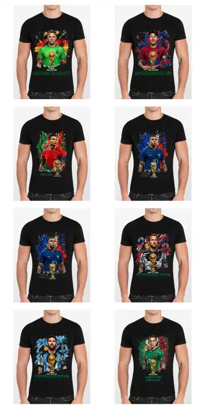 capitanes Mundialista Plantillas Gratis 10 diseños