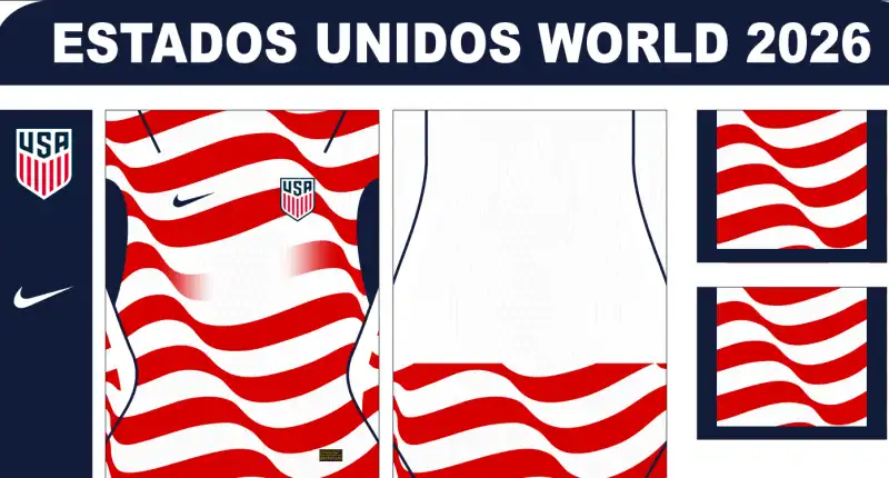 Estados Unidos Playera Mundial Vector PDF