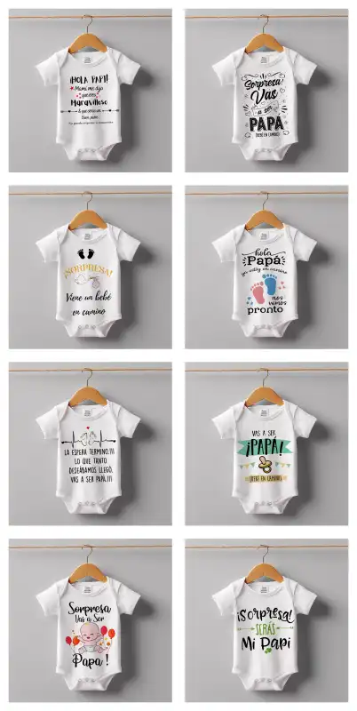 Día del padre - Bebés pañaleros 8 plantilla png sublimar