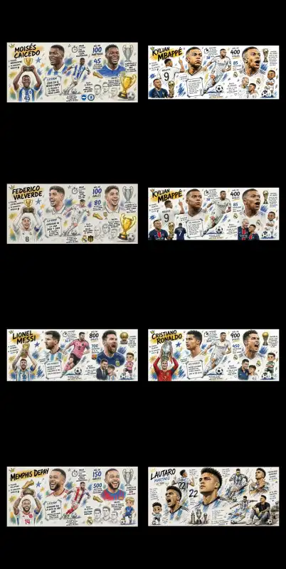 Futbolistas Jugadores Mundialista 15 diseños tazas Mundial