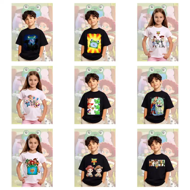 toy story 5 plantillas sublimar playeras 12 diseños